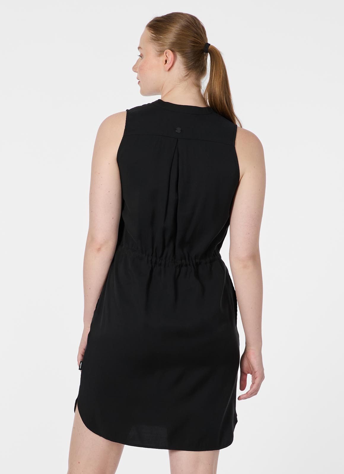 Ragwear Sommerkleid ROISSIN Viskosemischung mit Brusttaschen, Taillenband und Anti-Knitter-Finish