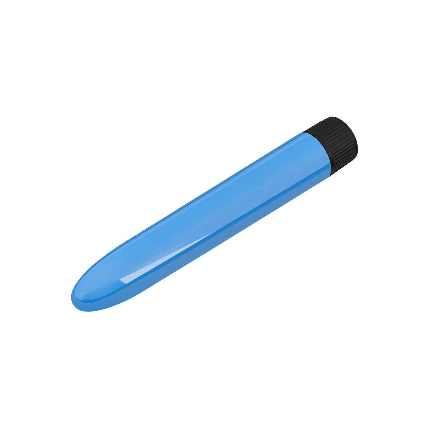 EIS Auflege-Vibrator 17,5 'Kraftvoller hellblau Vibrator, cm', gleitfreudig EIS (IPX7), wasserdicht