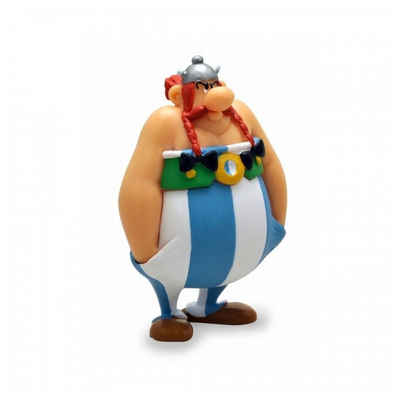 Plastoy Spiel, Asterix - Figur Obelix wütend mit Händen in den Taschen