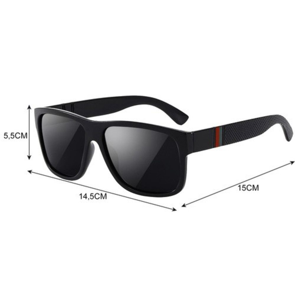 Trizand Sonnenbrille Polarisierte Sonnenbrille UV 400 (Spar-Set, 1-St., Accesoires) Zeitloser Stil, passend für Damen und Herren in jeder Situation