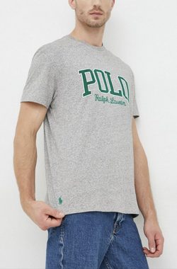 Ralph Lauren T-Shirt POLO RALPH LAUREN 90s Big Logo Retro Tee T-Shirt Shirt Classic Fit Pur