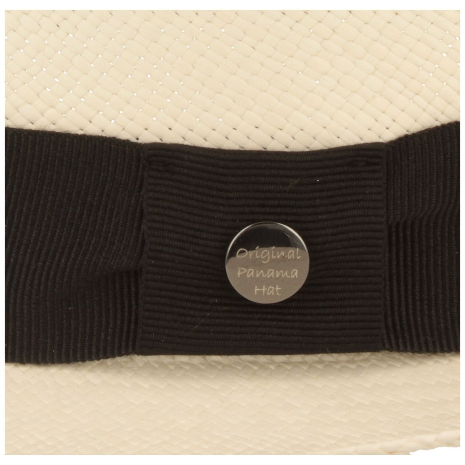 Breiter Strohhut Bogart Panama Hut mit UV-Schutz 50 & Ripsband