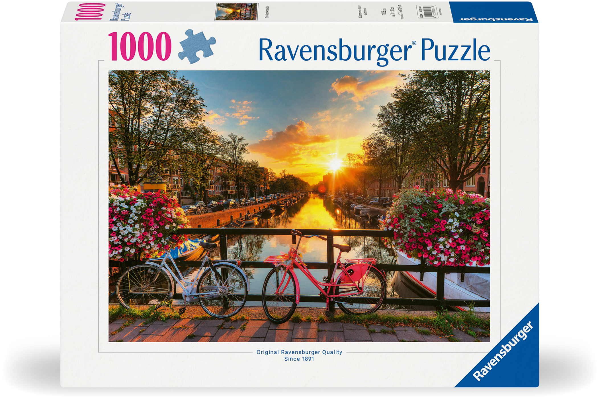 Ravensburger Puzzle 1000 Teile Puzzle Fahrräder in Amsterdam 12000662, 1000 günstig online kaufen