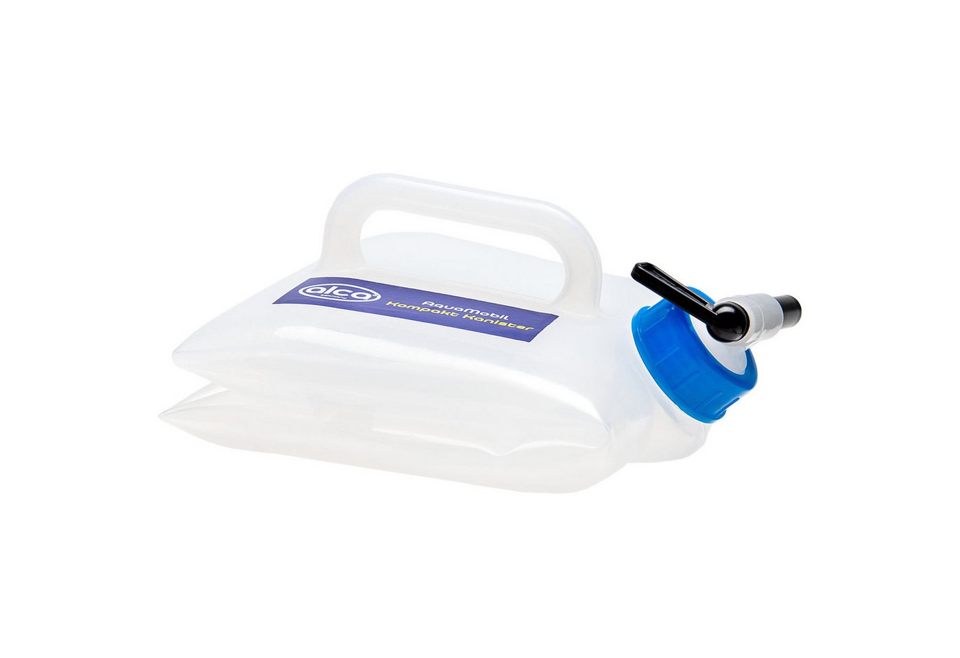 Thumbnail - alca Wassertank Wasserkanister faltbar 5l Trinkwasserbehälter mit Ablasshahn BPA-frei (Set, 1 St)