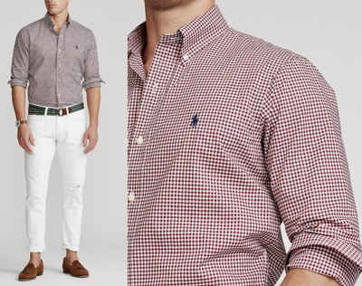 Ralph Lauren Langarmhemd POLO RALPH LAUREN Classic Fit Shirt Hemd Checked Heritage College Karo