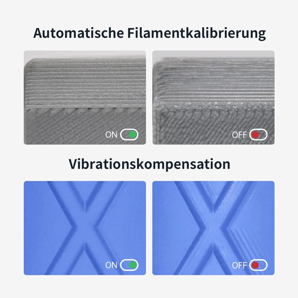 ANYCUBIC 3D-Drucker Anycubic Kobra 3 V2 3D-Drucker, Schnelle und einfache Inbetriebnahme (Plug & Play)