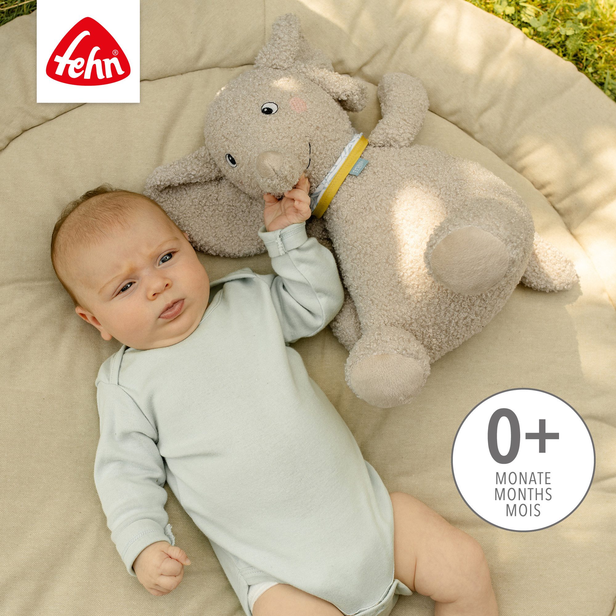 Fehn Kuscheltier FredErik, Elefant XL
