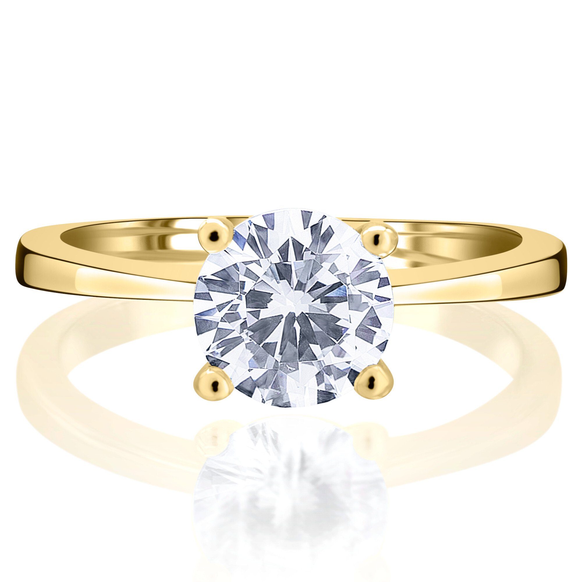 ONE ELEMENT Goldring Zirkonia Ring aus günstig online kaufen