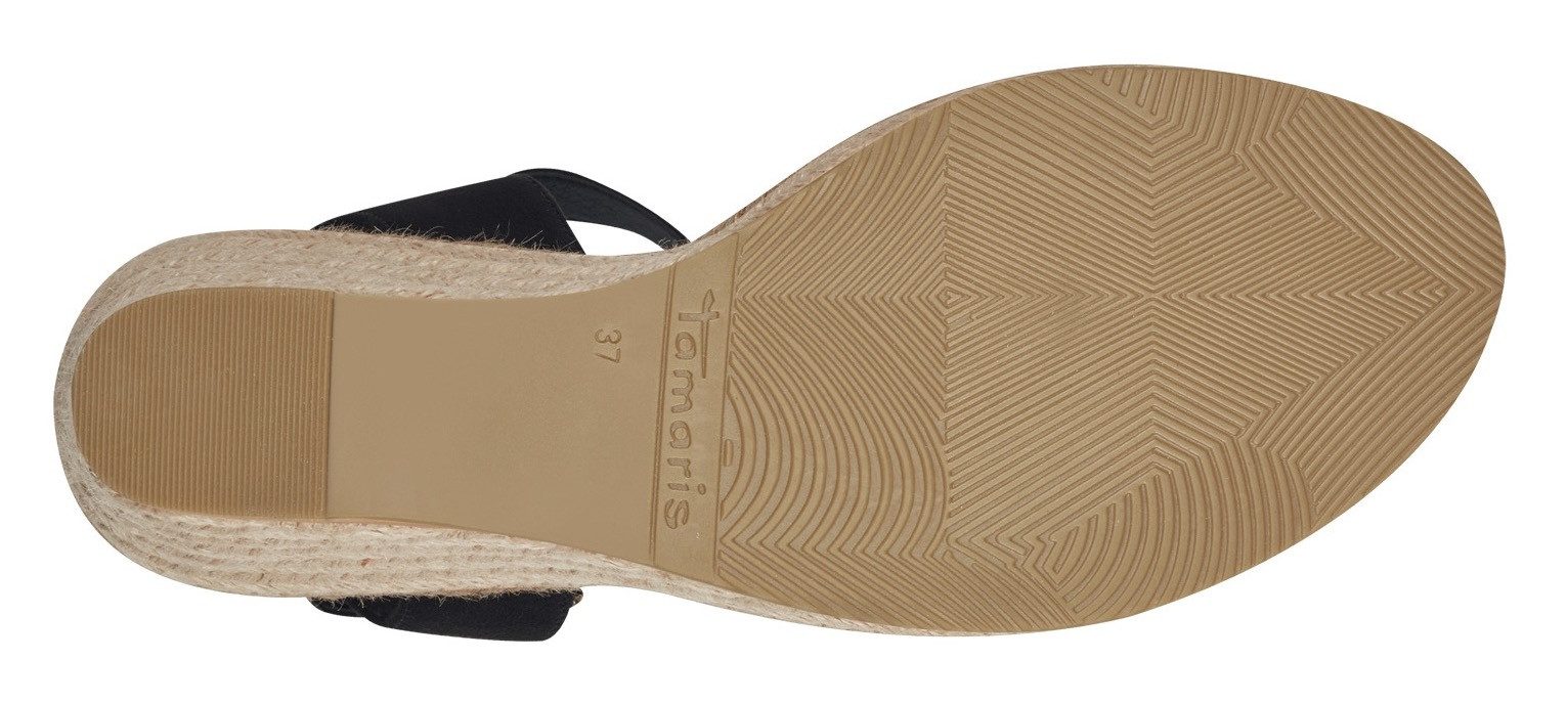 Tamaris Keilsandalette, Sommerschuh, Sandale, Keilabsatz, mit günstig online kaufen