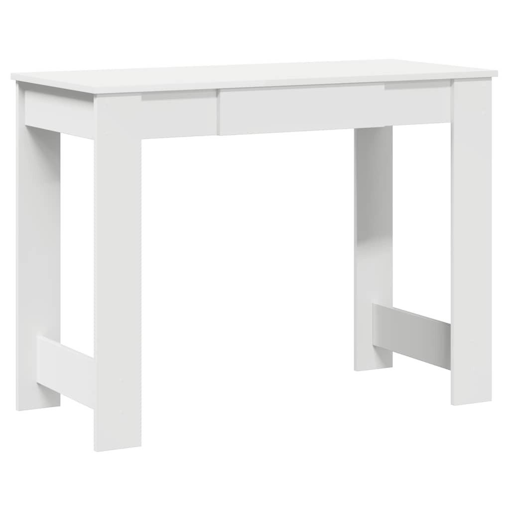 vidaXL Schreibtisch Schreibtisch Weiß 100x45x75 cm günstig online kaufen