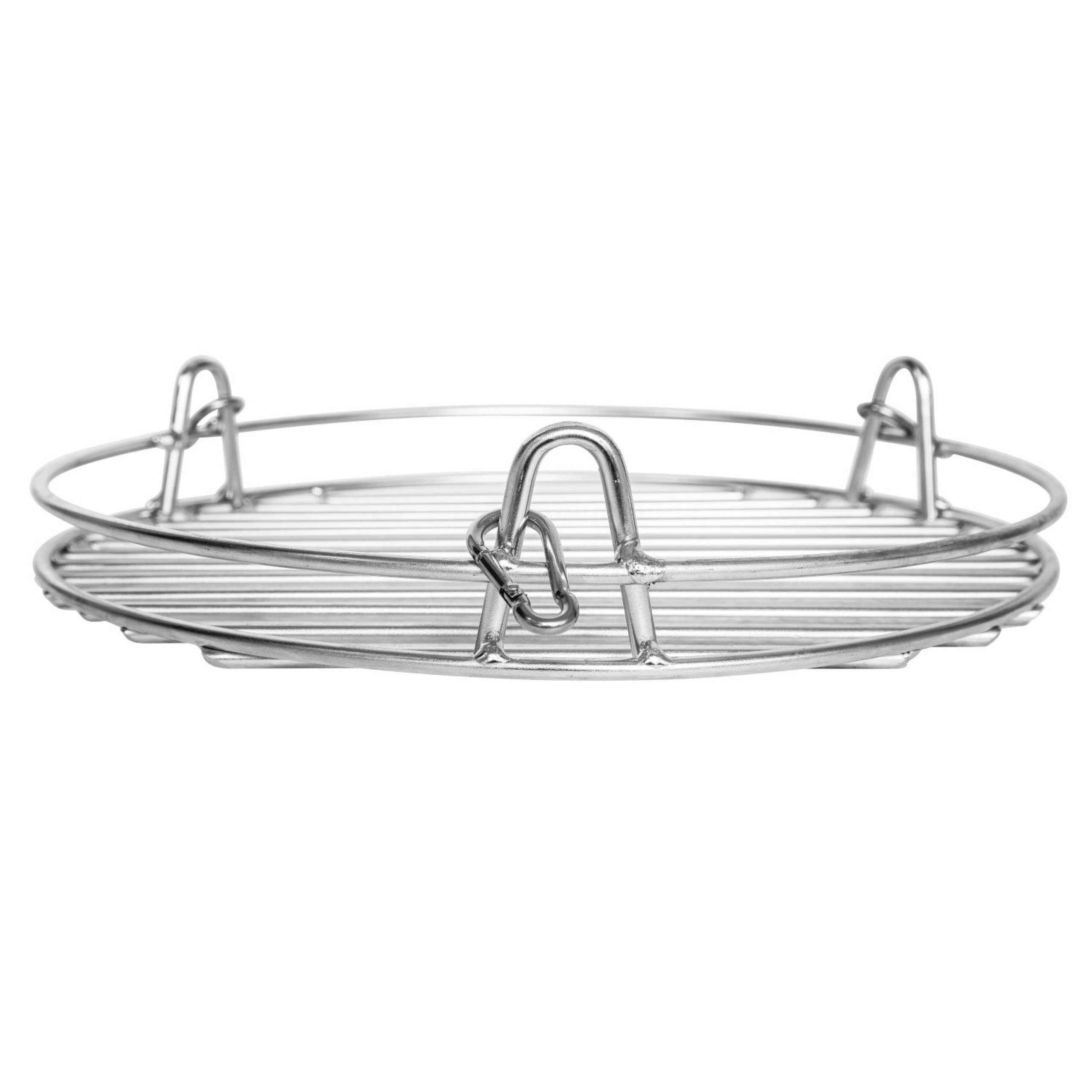 Schneider Grillgeräte GmbH & Co.KG Feuerstelle Schneider Warmhalterost Edelstahl Ø 30 cm für Grillrost 50-60 cm
