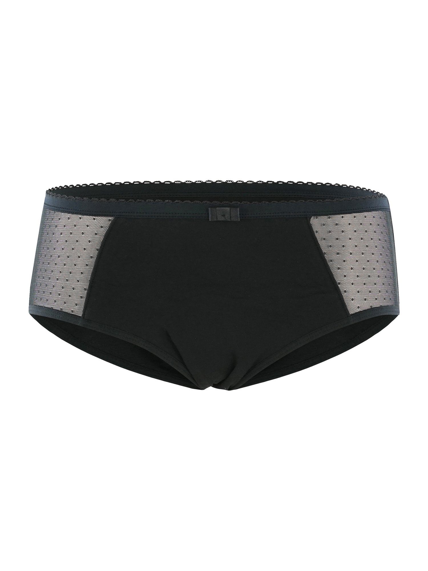 DIM Funktionsunterhose DIM Protect Period Panty mit Mesheinsatz, normal, Bio Baumwolle
