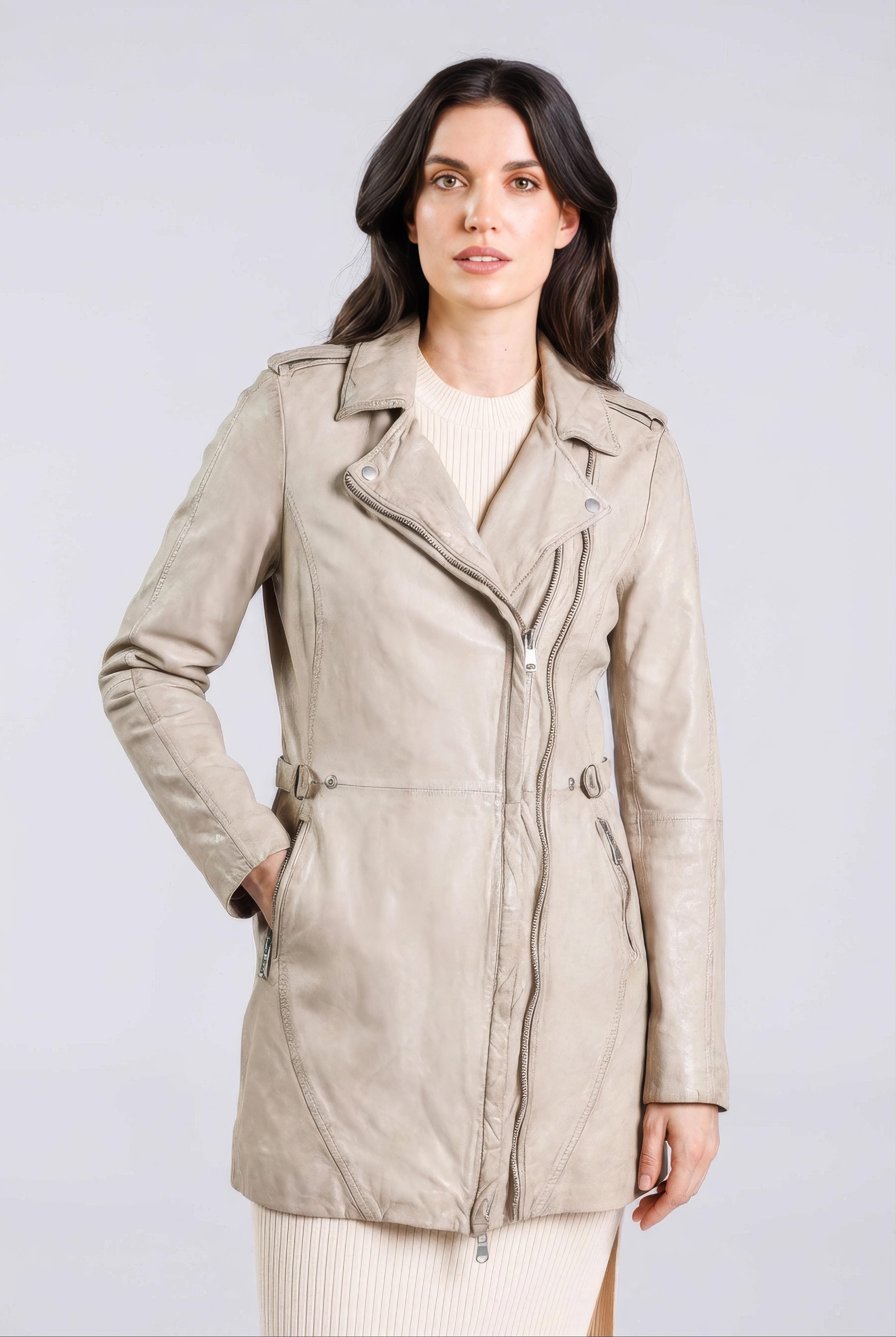 Freaky Nation Lederjacke New Passion-FN