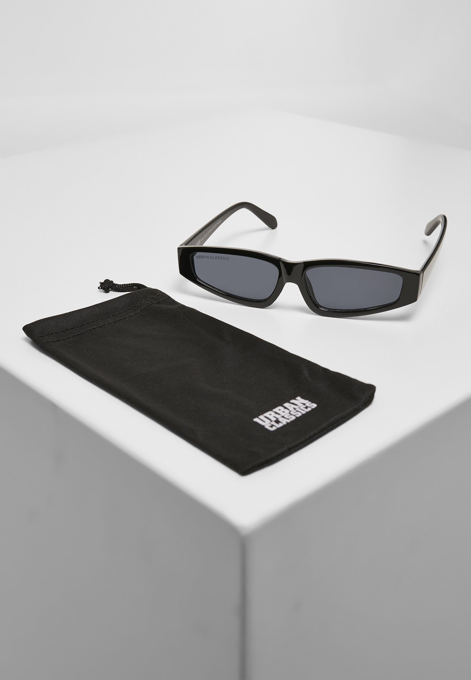 URBAN CLASSICS Sonnenbrille Sunglasses 2-Pack Lefkada black/black+red/black Unisex
