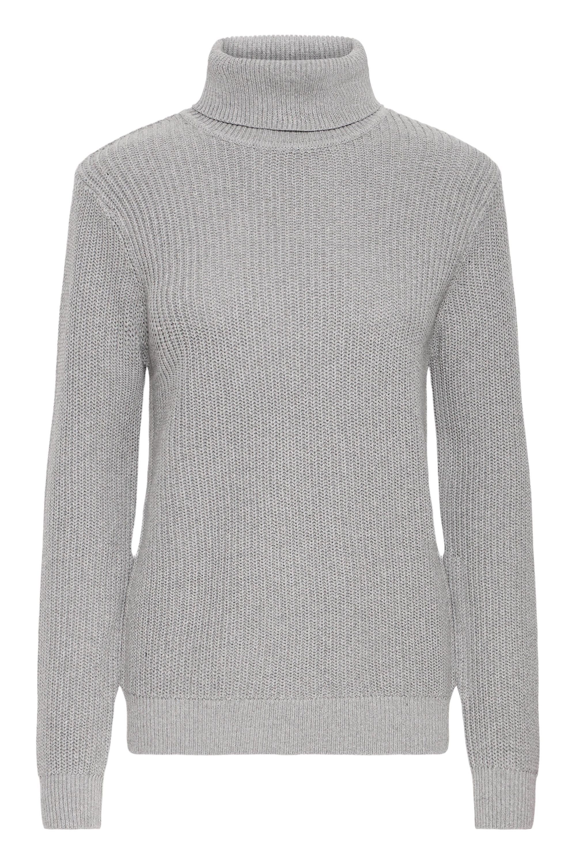 OXMO Rollkragenpullover OXKIMSE Modischer Rollkragenpullover aus Grobstrick günstig online kaufen