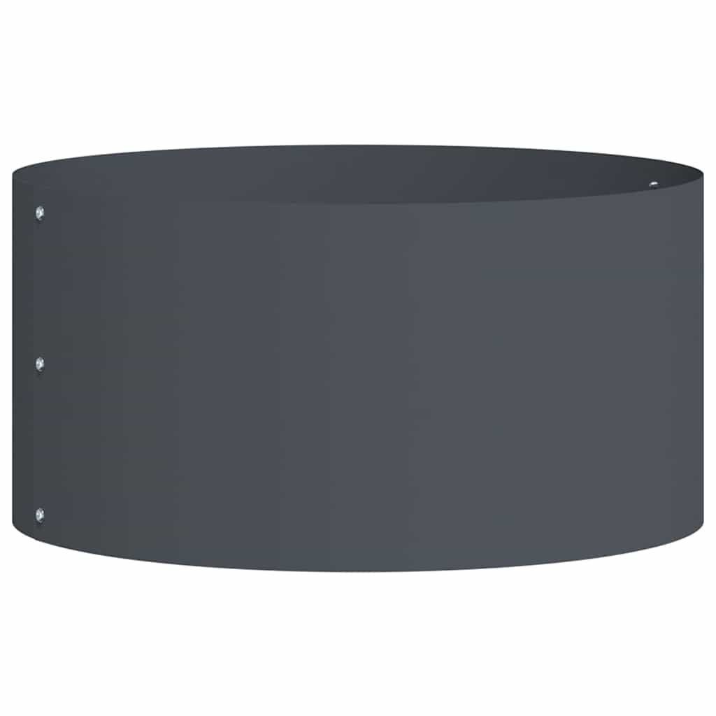 vidaXL Blumentopf Gartenblumentopf Anthrazit 40 x günstig online kaufen