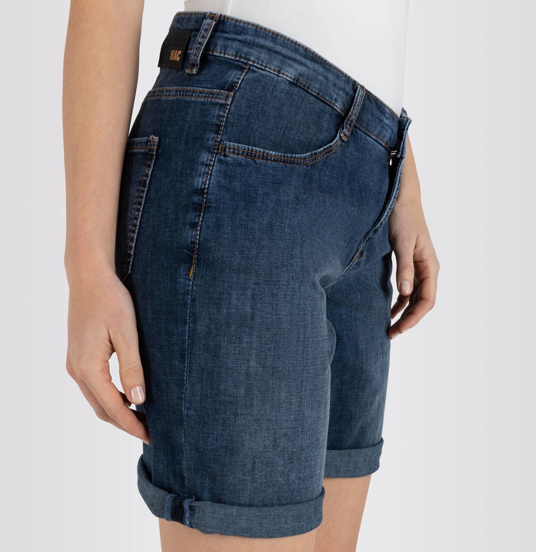 MAC Shorts Damen Jeansshorts SHORTY darkblue (1-tlg) (83)