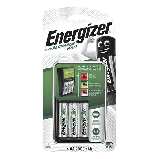 Energizer »Maxi Charger« Batterie-Ladegerät (mit automatischer Abschaltung)