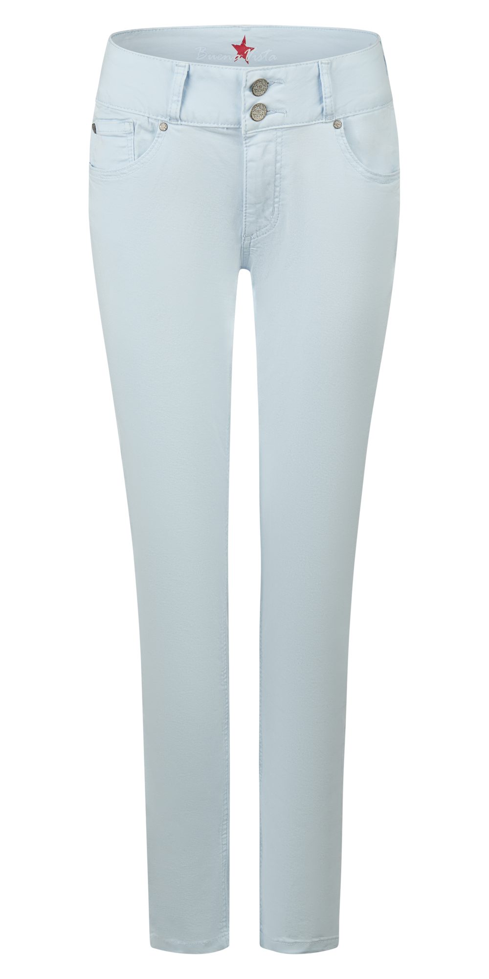 Buena Vista Stretch-Jeans BUENA VISTA TUMMYLESS pastel blue 2603 B5664 4219.5980 - Summer Twill