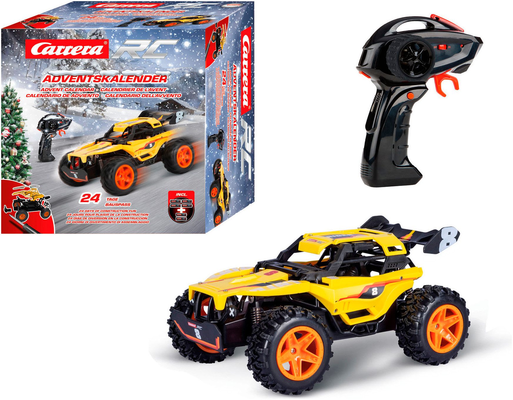 Carrera® Spielzeug-Adventskalender RC Offroader, ferngesteuertes RC günstig online kaufen