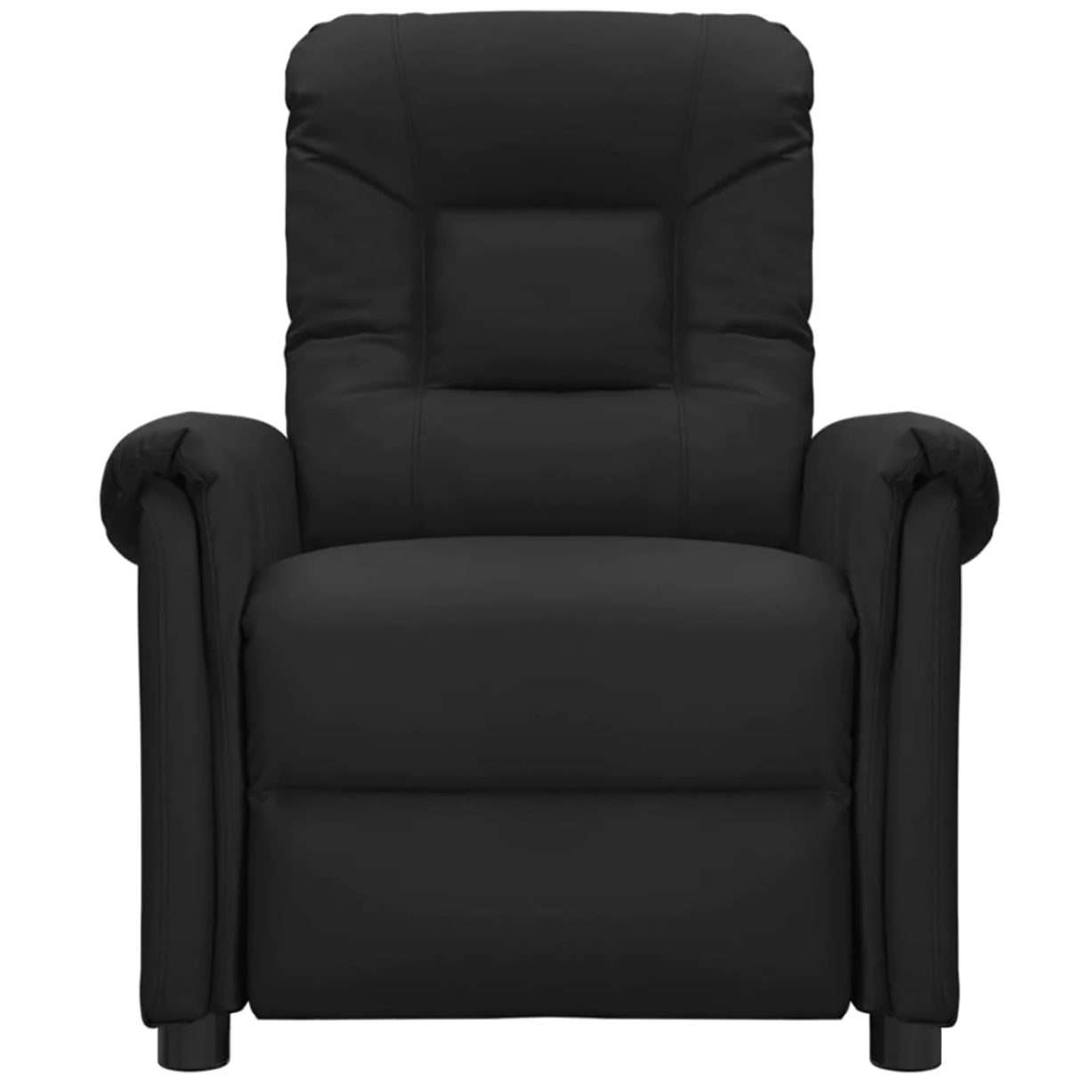 Elektrischer Stuhl aus schwarzem Kunstleder DOTMALL Massagesessel