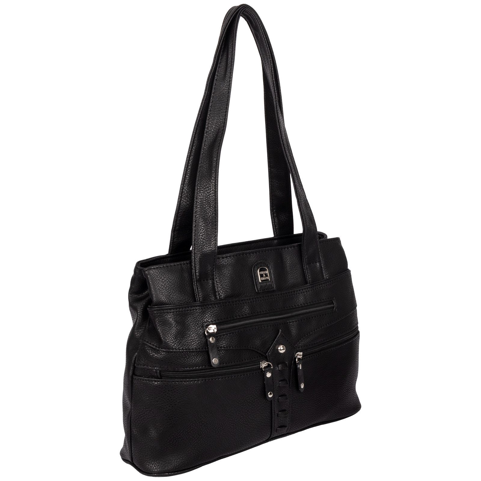 EAAKIE Umhängetasche Damen Tasche Schultertasche Umhängetasche Leder Optik Handtasche, als Schultertasche, Umhängetasche tragbar