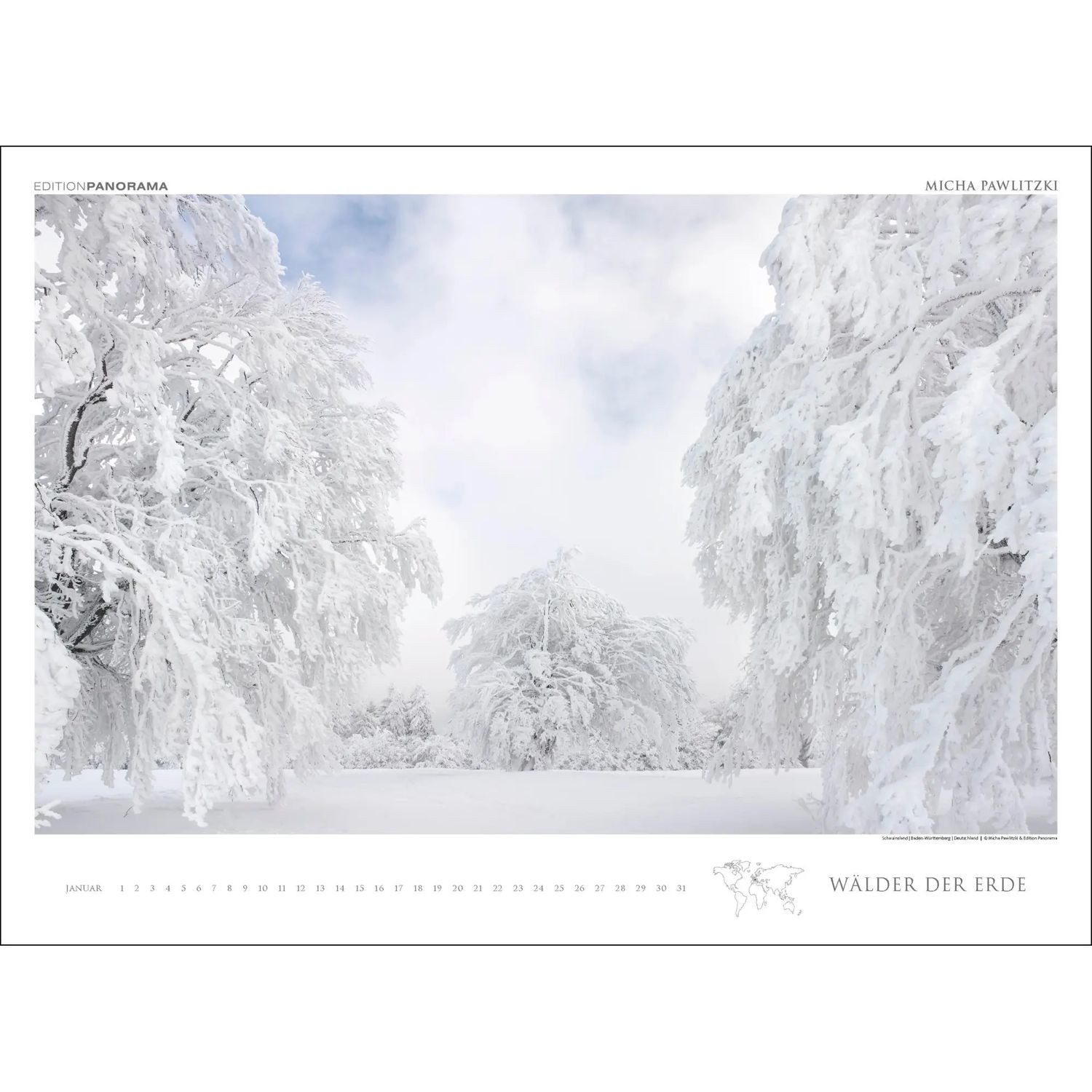 Geburtstagskalender WÄLDER DER ERDE