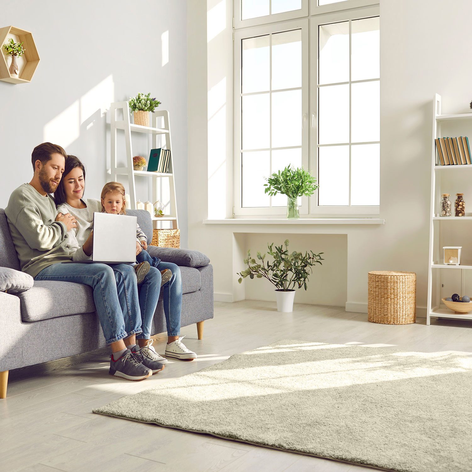 Vimoda Teppich Teppich Wohnzimmer Kurzflor, Rechteckig, günstig online kaufen