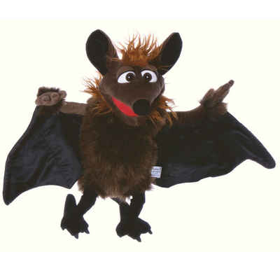 Living Puppets Handpuppe Living Puppets® Handpuppe Gaston die Fledermaus W434 (Packung), Sehr gut geeignet um Geschichten zu erzählen