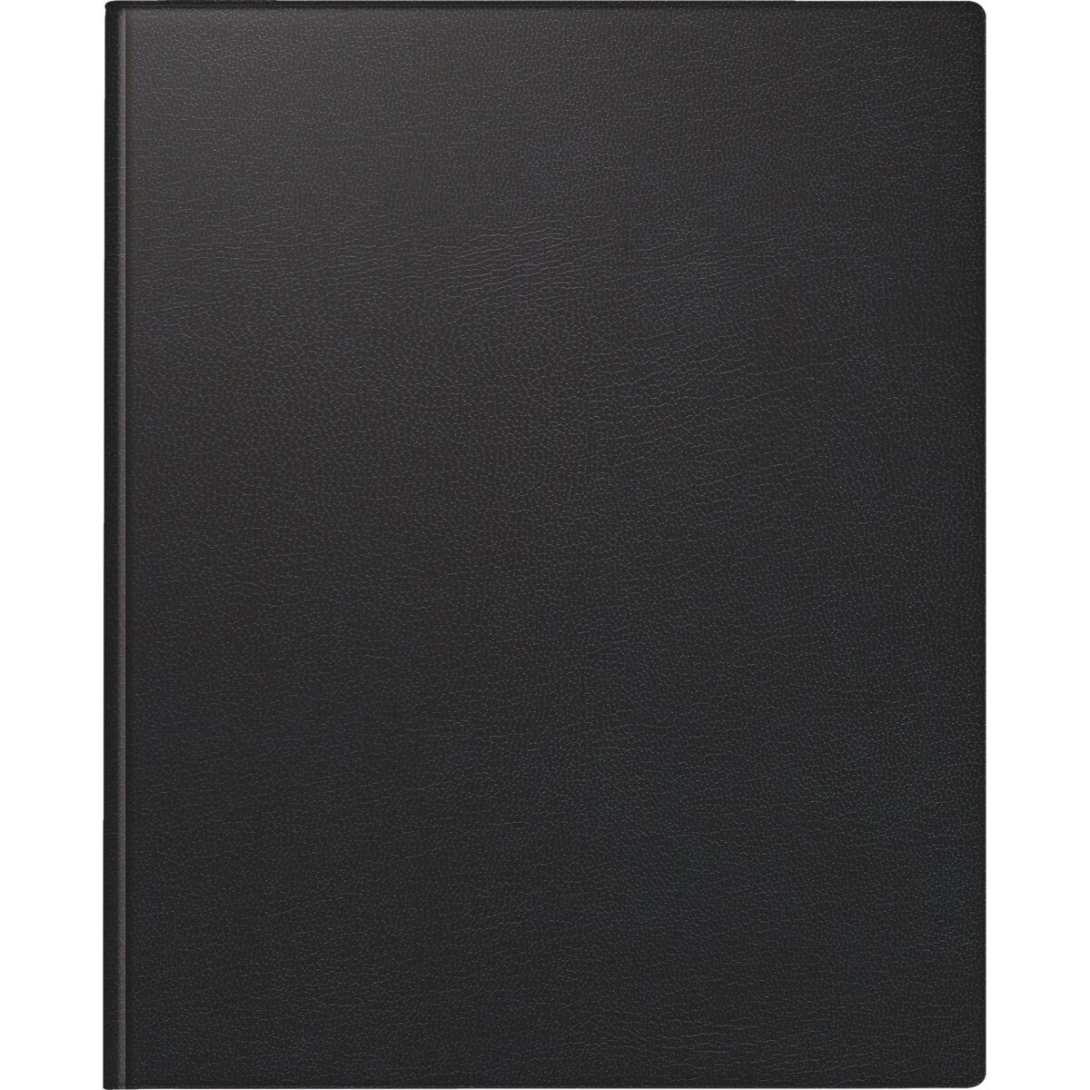 Buchkalender Buchkalender Wochentimer 21x26cm Balacron schwarz 2027