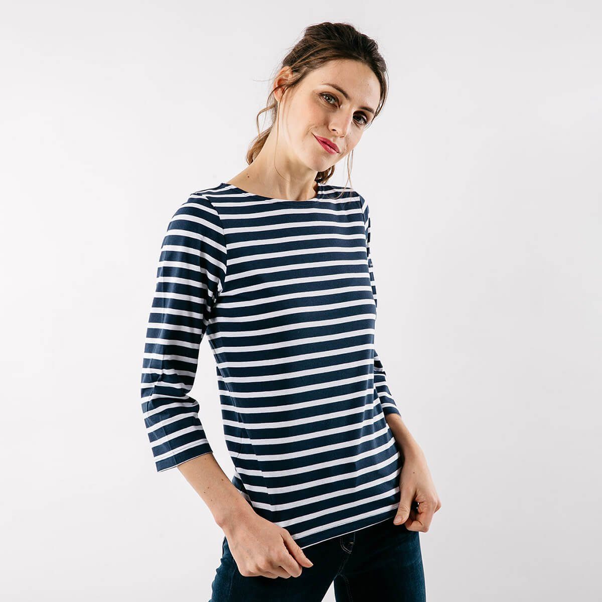 Saint James 3/4-Arm-Shirt 4131 Streifenshirt Galathee günstig online kaufen