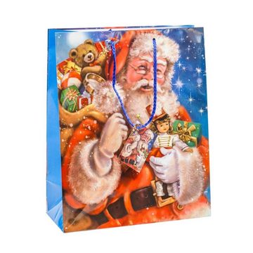 KOVA Geschenkbox Geschenktüte Weihnachten MEDIUM Geschenktasche 0,83€/Stück (6 St)