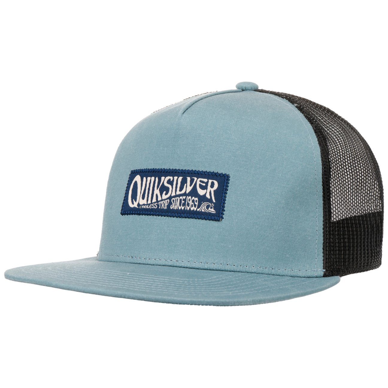 Quiksilver Baseball Basecap Snapback Cap (1-St) hellblau