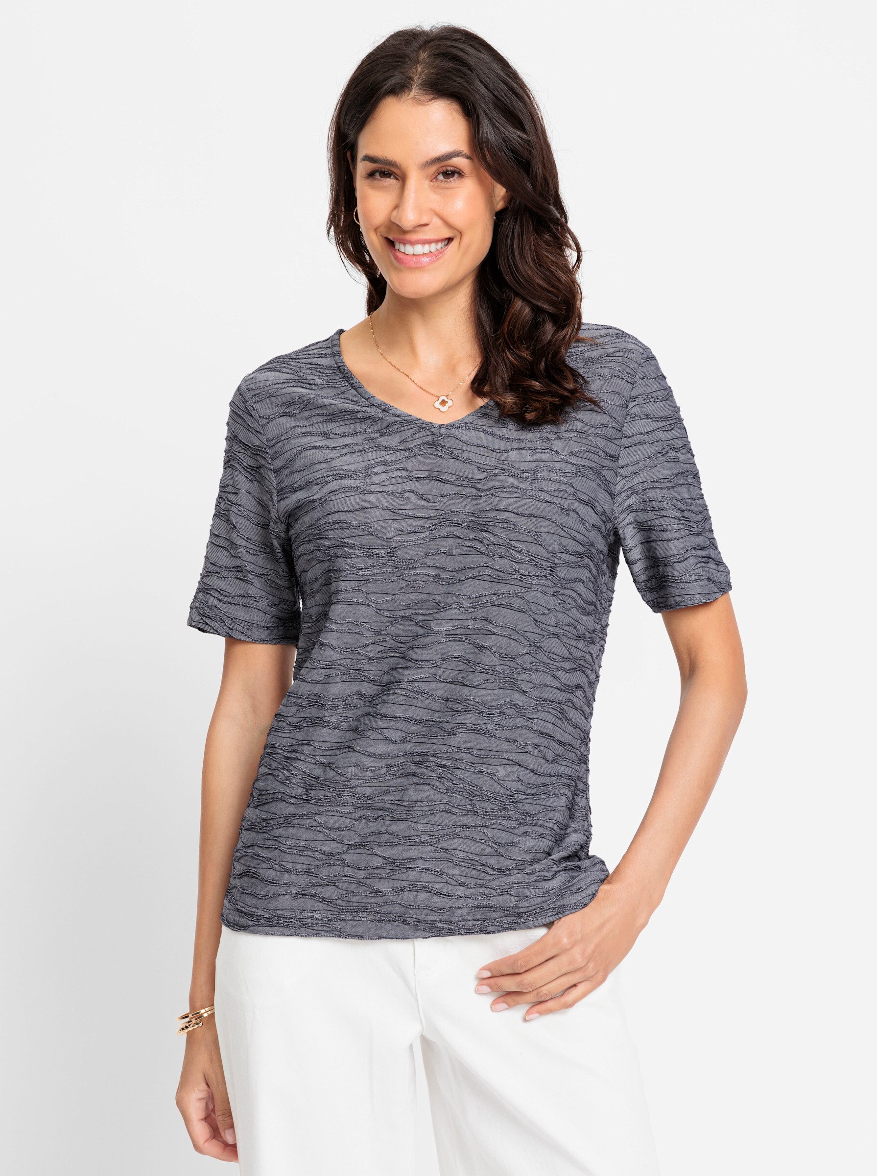 Classic V-Shirt "Shirt", (1 tlg.) günstig online kaufen