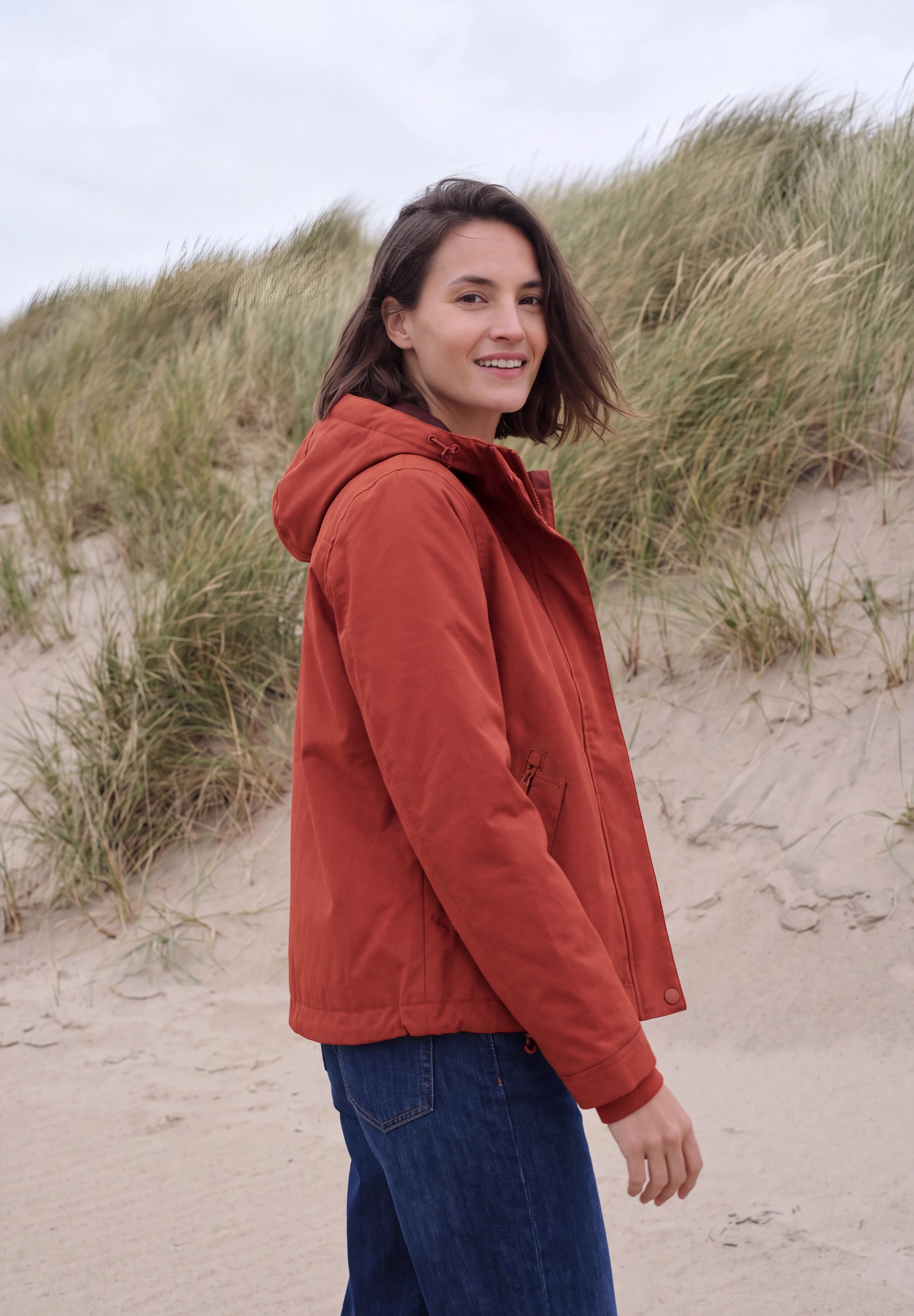 CECIL Blouson 2-in-1 Jacke mit Steppwesten-Inlay / Kapuze – Bild 4 von 5