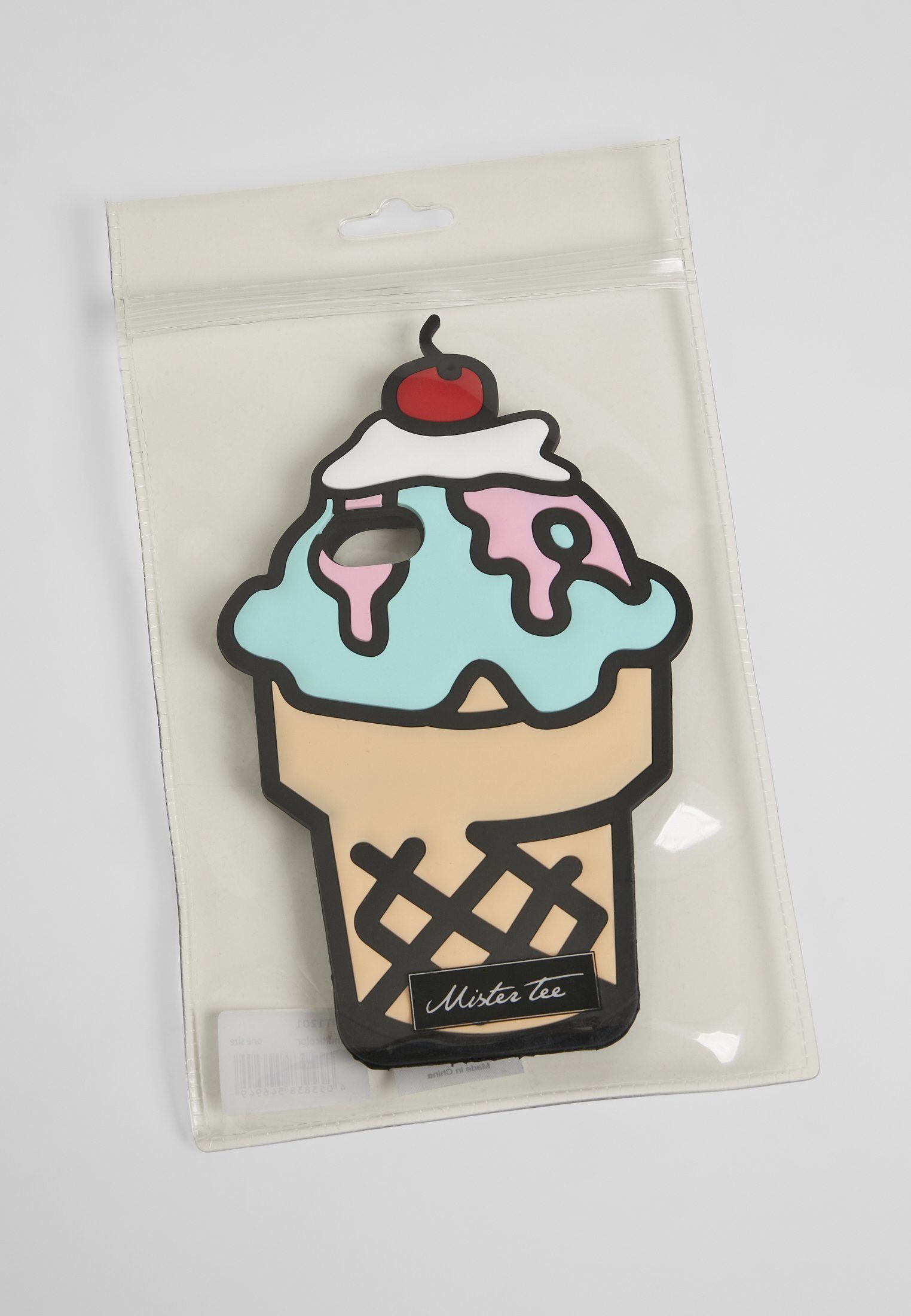 MisterTee Schmuckset Accessoires 7/8, SE multicolor Icecream iPhone (1-tlg) Phonecase