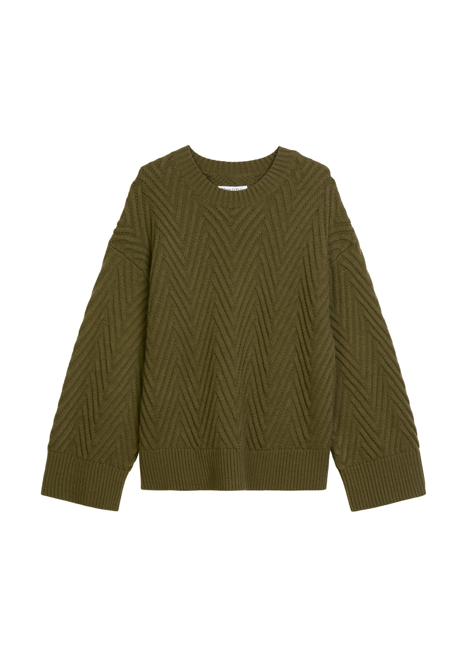 Strickpullover aus weichem Schurwolle-Mix
