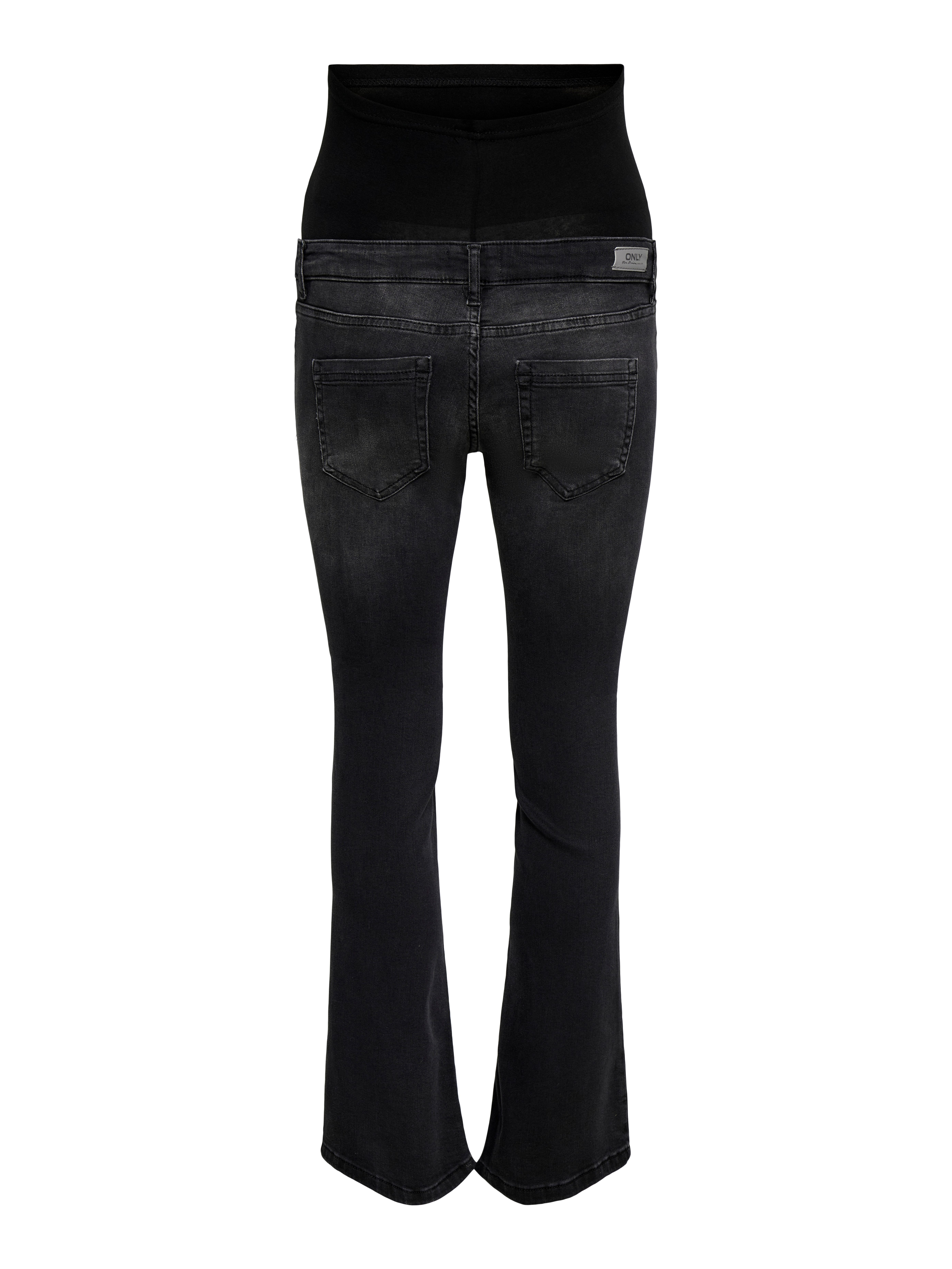 ONLY MATERNITY Bootcut-Jeans OLMBLUSH MID WAIST FLARED DNM BOX NOOS günstig online kaufen