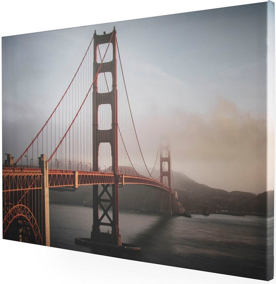Art for the home Leinwandbild »Golden Gate bridge«, (1 Stück)-HomeTrends