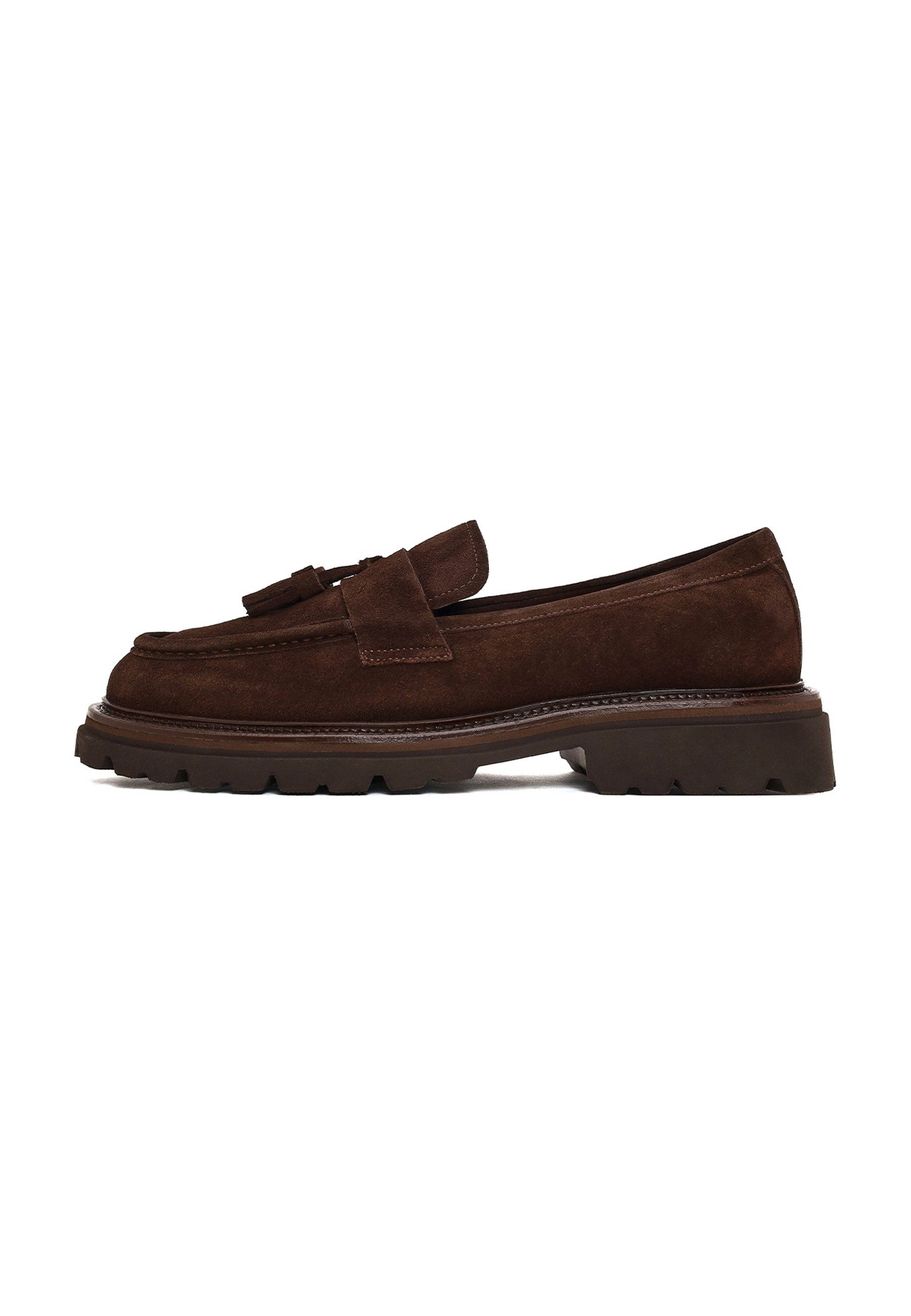 Derimod Veloursleder-Slipper Loafer