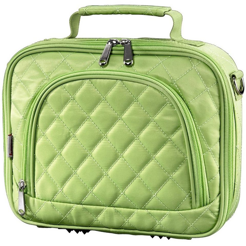 Hama Festplattentasche Universal Festplatten-Tasche Case Bahia Grün, Hülle  mit Schultergurt, für 3,5\