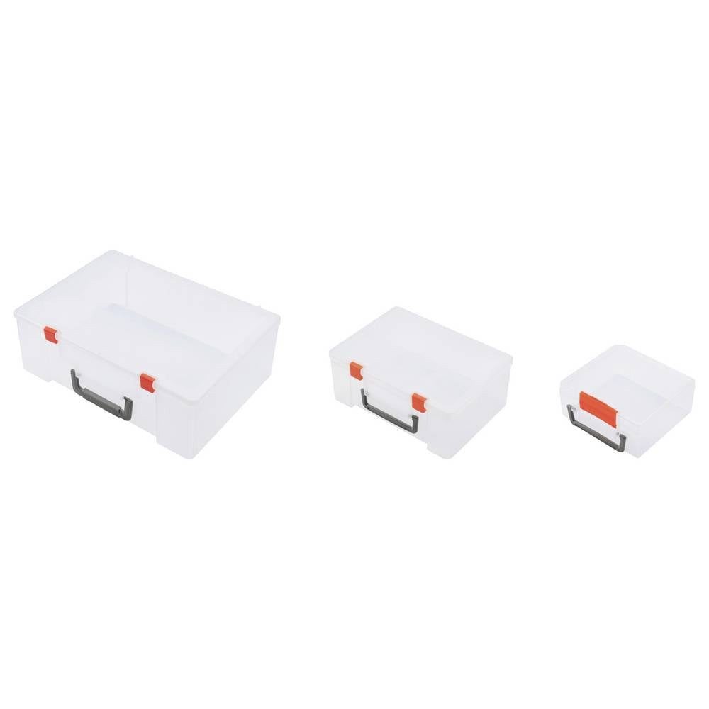 TRU COMPONENTS Sortimentskasten Sortimentskasten (L x B x H) 365 x 270 x 124 mm Anzahl Fächer: 5
