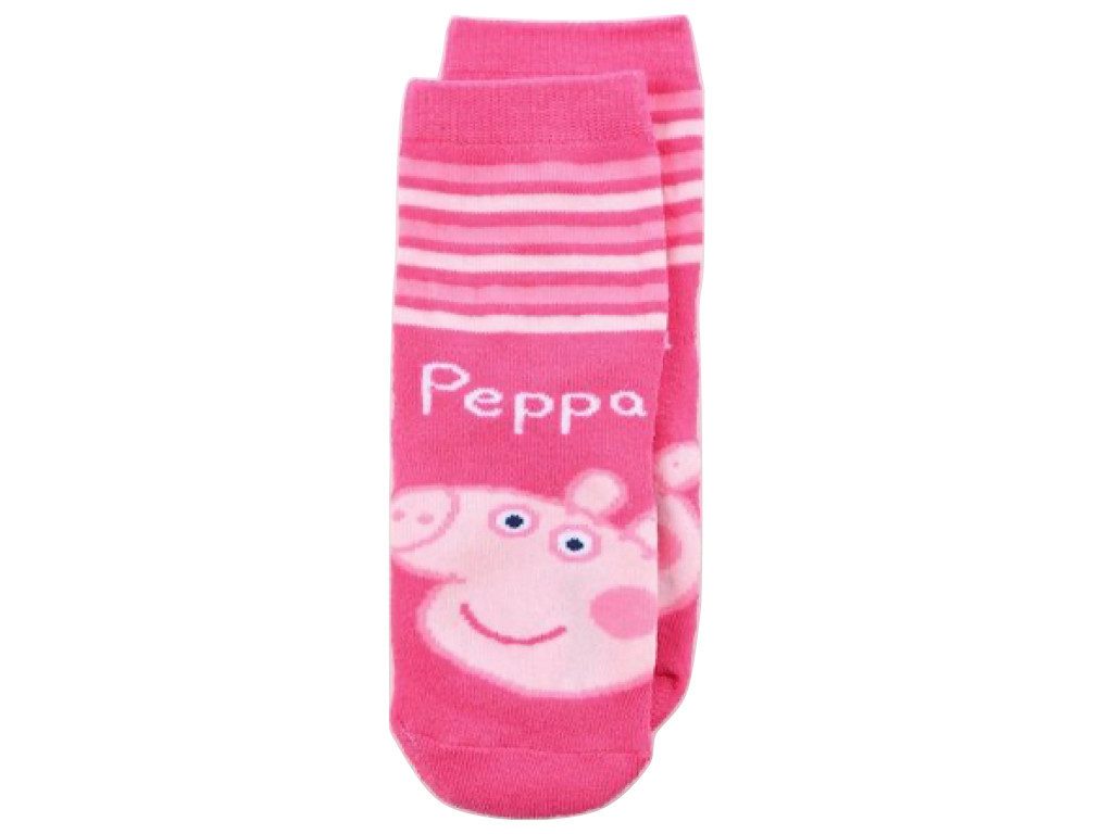 Peppa Pig ABS-Socken 3 Paar Peppa Pig Stoppersocken Socken