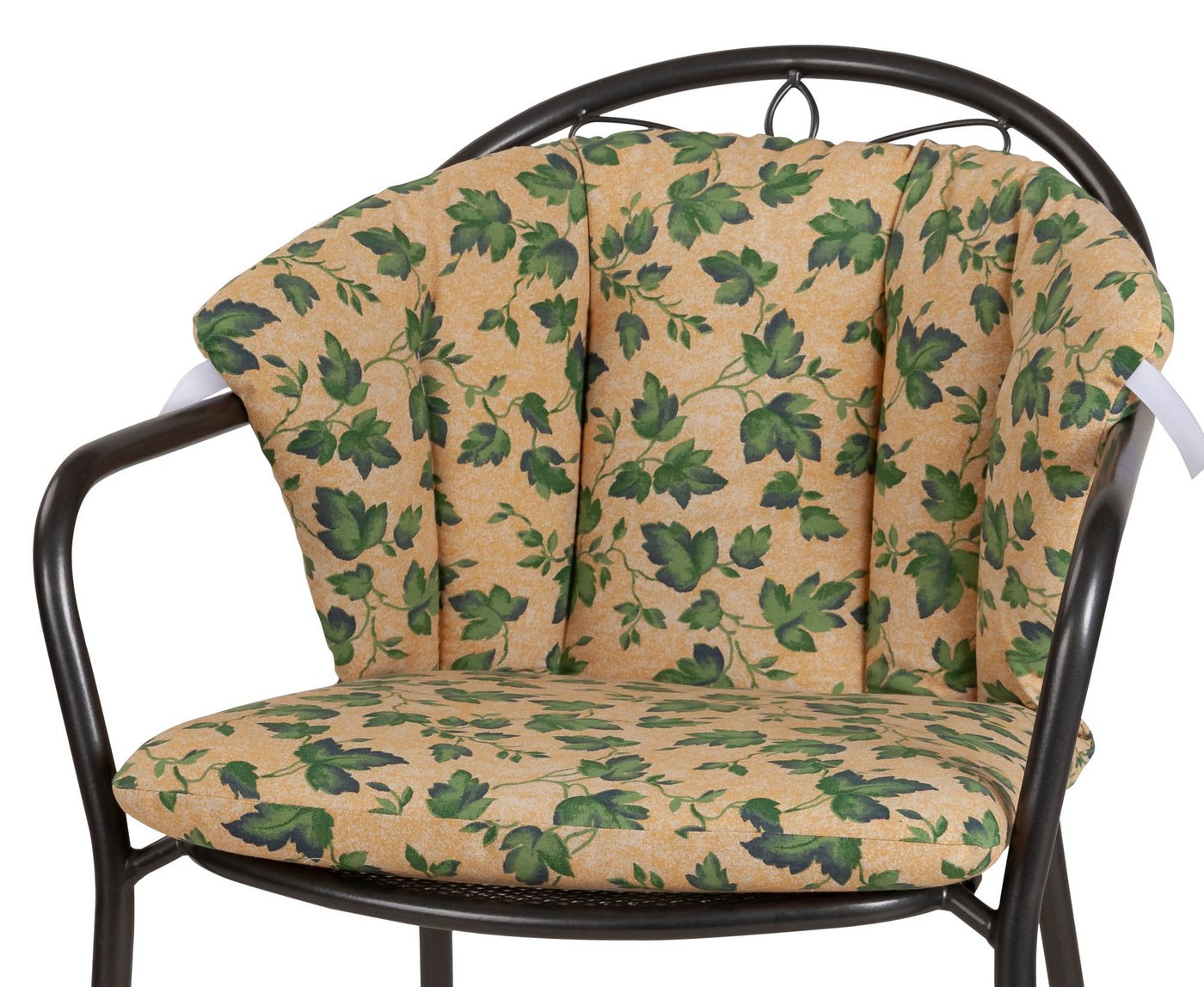 KETTtex Polsterauflage für Royal Garden MWH Sessel Elegance 2455 gelb Efeu KETTtex, (1 St)