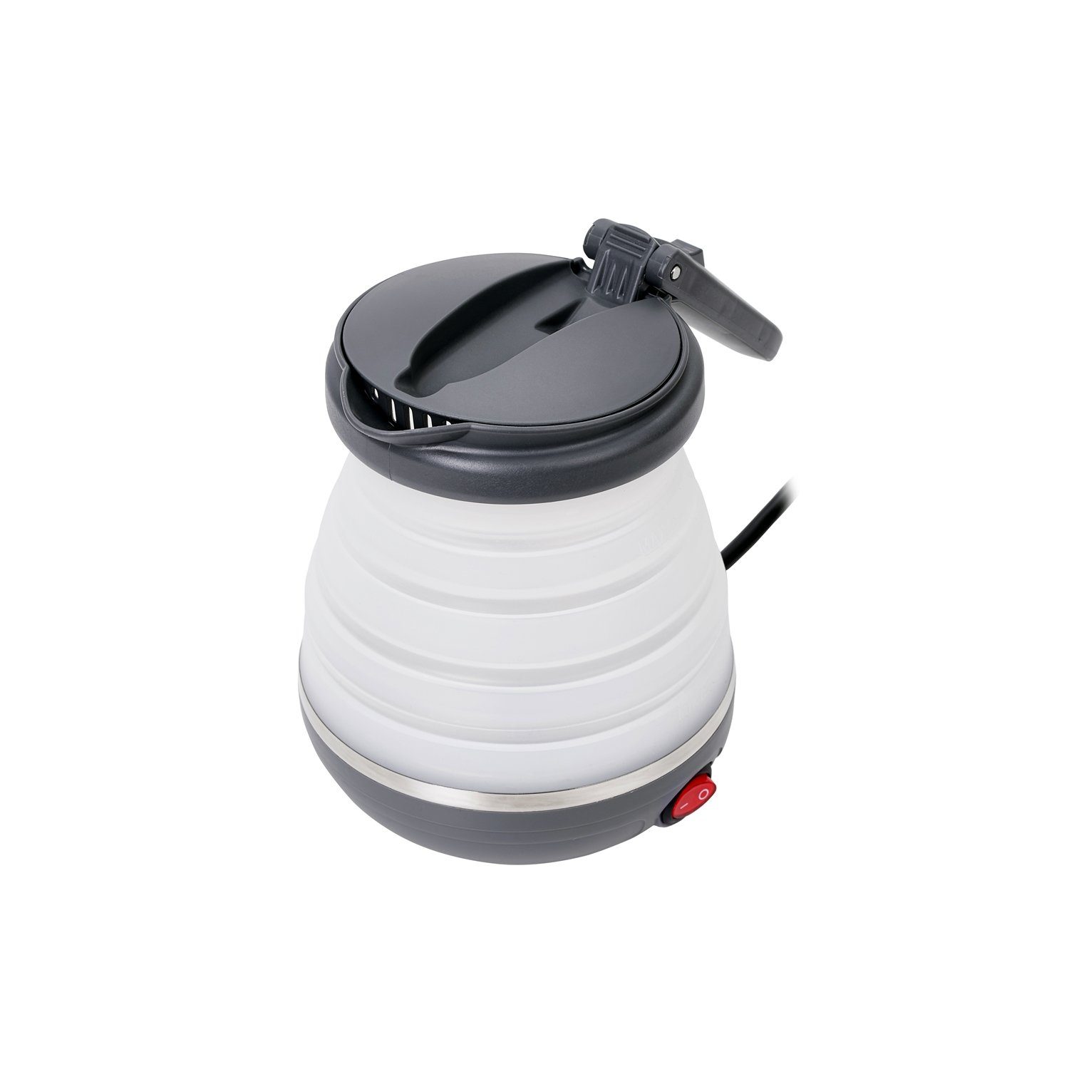 Adler Reise-Wasserkocher AD 1279, 0.6 l, 750,00 W, Elektrischer Wasserkocher aus Silikon Camping 0,6L