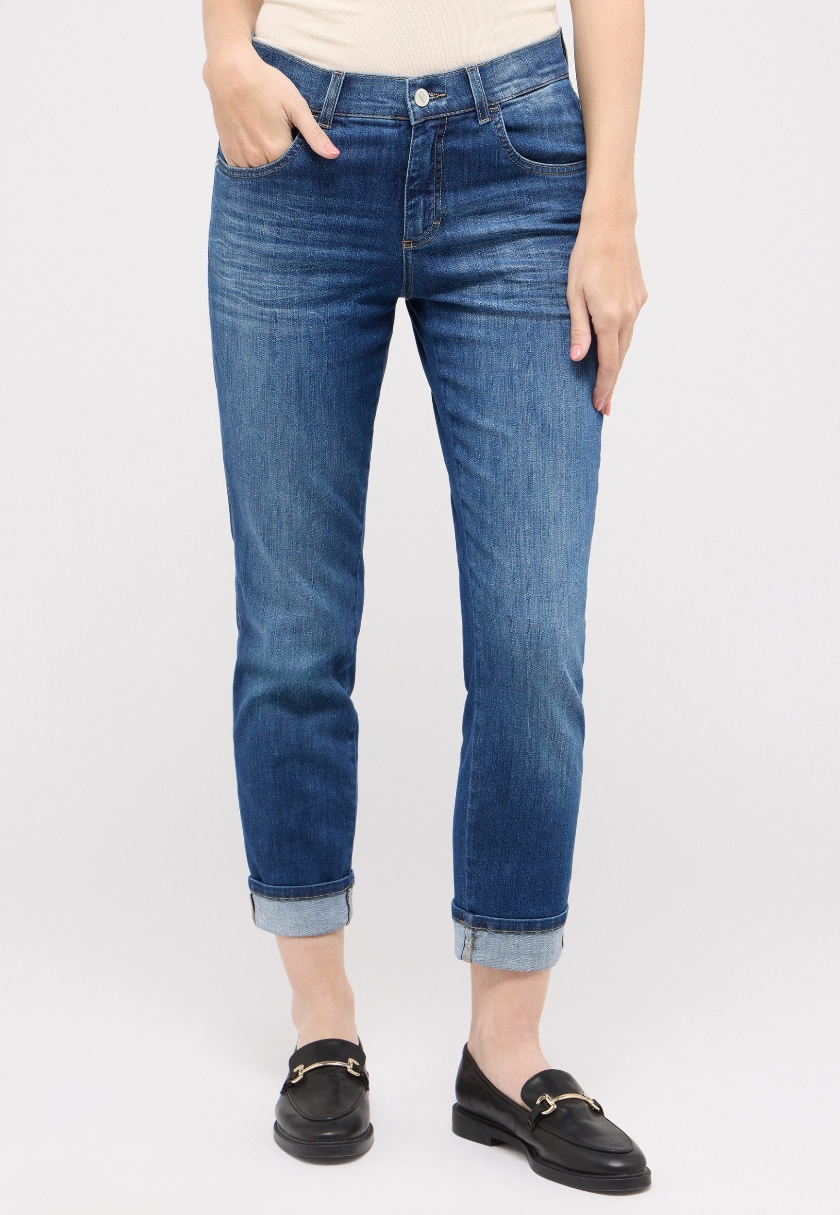 ANGELS Bequeme Jeans DARLEEN CROP TU