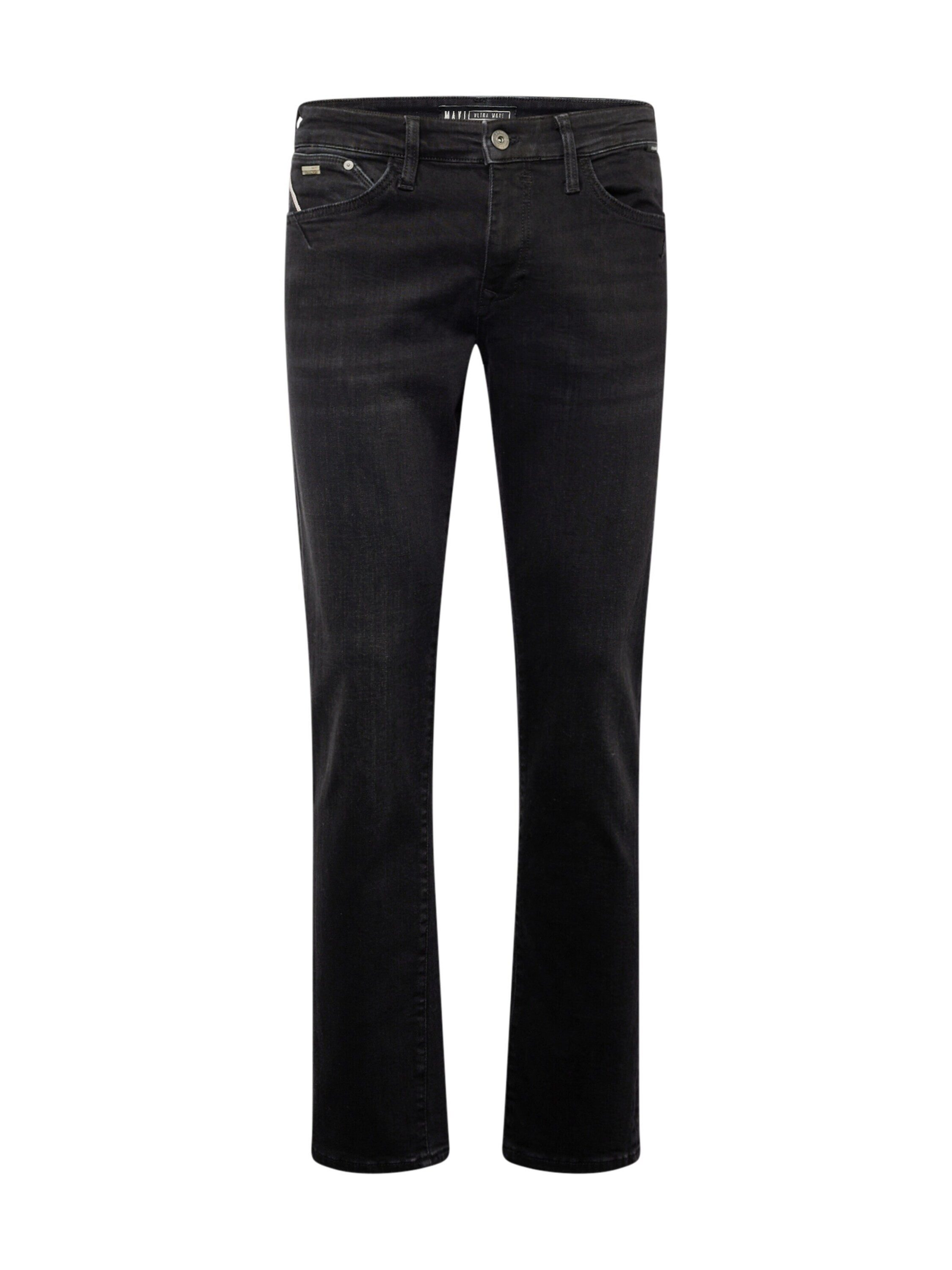 Mavi Regular-fit-Jeans Jeans Straight Denim 5-Pocket-Style günstig online kaufen