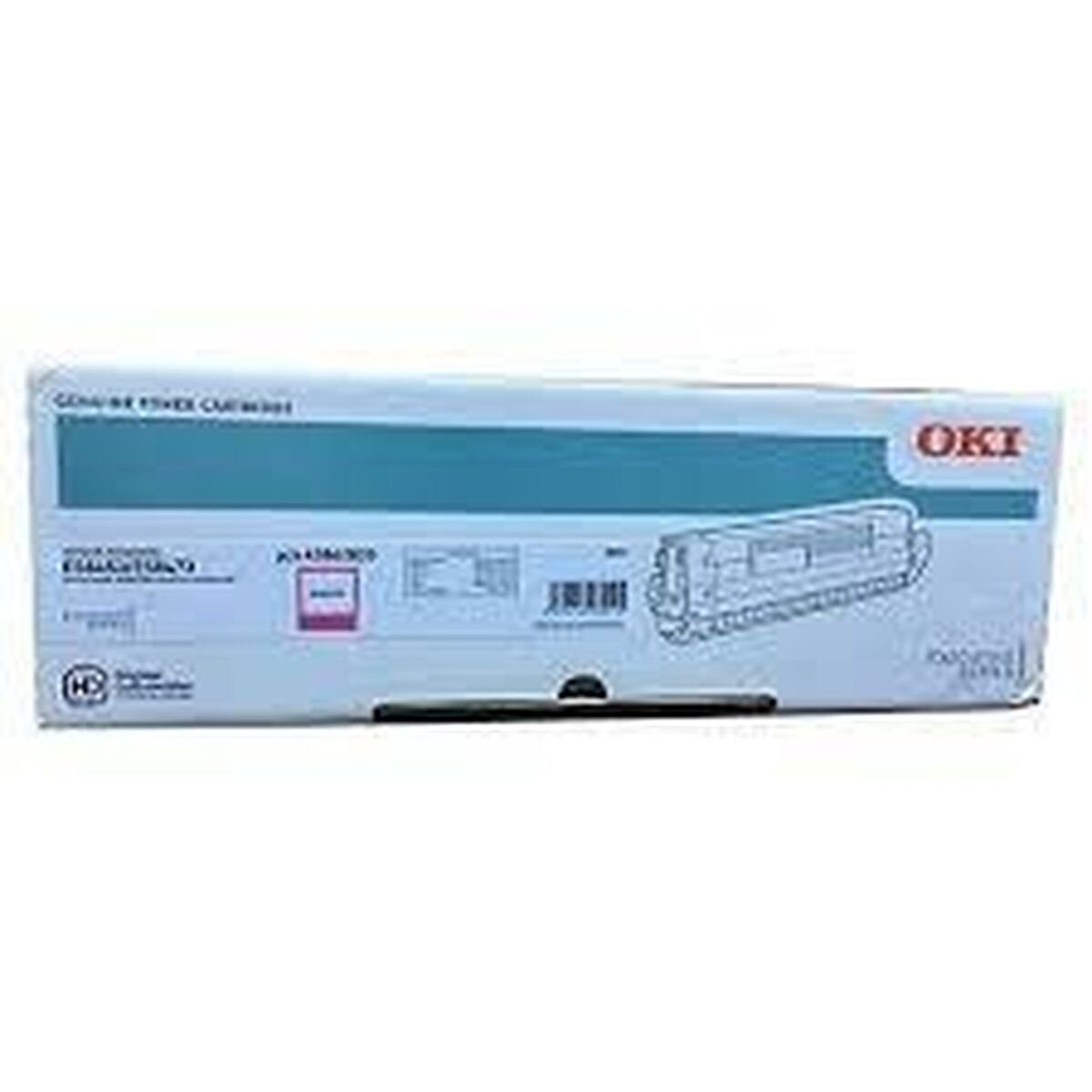 OKI Laserdrucker Toner OKI 45862820 Magenta Tintenpatrone