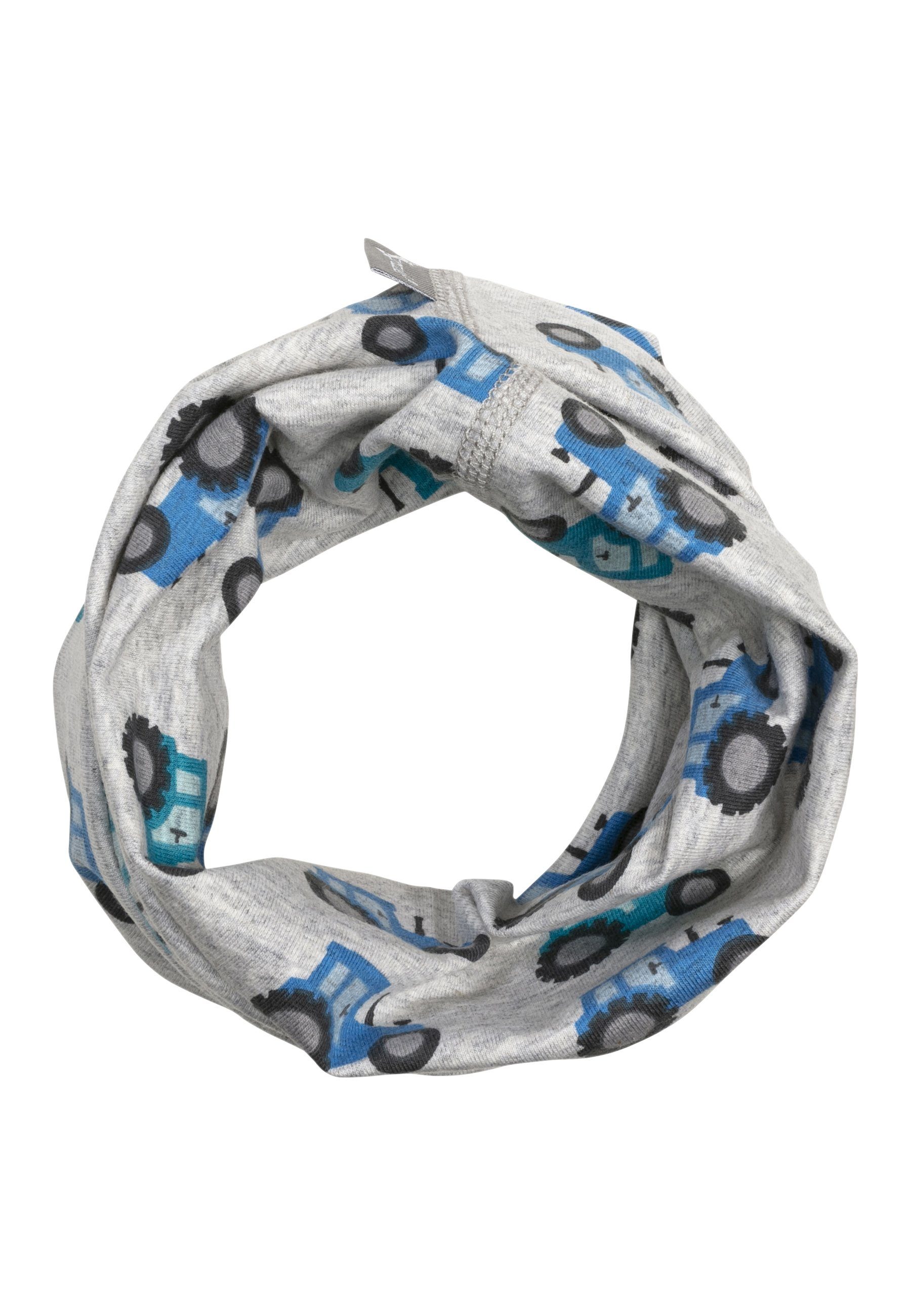 Sterntaler® Beanie UV-Schutz 50+ Allrounder (1-St) Baby Schlauchschal Melange-Singlejersey, Kinderschal bedruckt