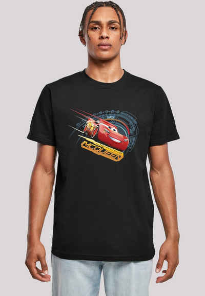 F4NT4STIC T-Shirt Disney Cars Lightning McQueen Herren,Premium Merch,Regular-Fit,Basic,Bedruckt